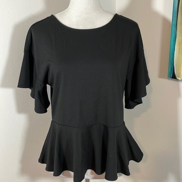 Banana Republic lace up blouse - Picture 1 of 7